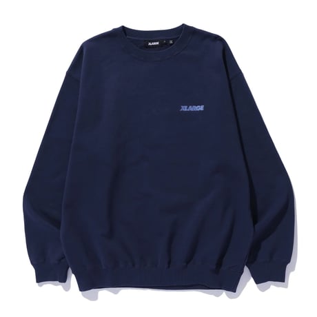 XLARGE | SLANTED OG CREWNECK SWEATSHIRT(NAVY)