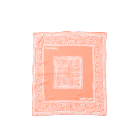 rajabrooke | BATIK WAU HANDKERCHIEF (SALMON PINK)