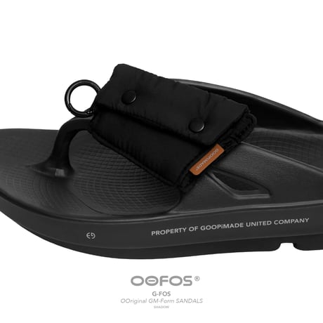 GOOPiMADE |“G-FOS” OOriginal GM-Form SANDALS(Shadow)
