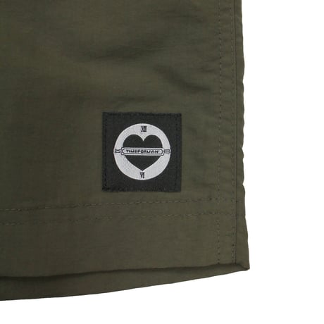 Time For Livin‘ / NYLON SHORTS (OLIVE)