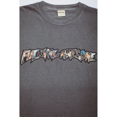 FUCKING AWESOME / Dill Collage Logo Short Sleeve Tee (Pepper)