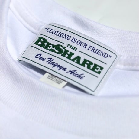 BE-SHARE |Mountain Logo Tee(WHITE)