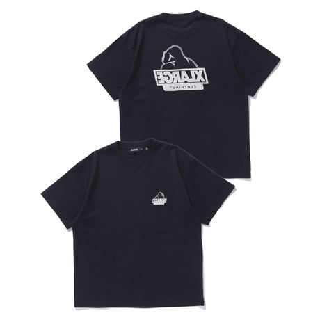 XLARGE | BACKSIDE OG S/S TEE(BLACK)