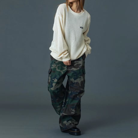 XLARGE | CAMO CARGO PANTS(OLIVE)