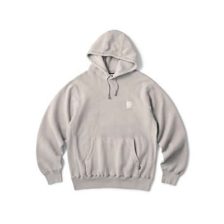 FTC | PIGMENT DYED BOX LOGO PULLOVER HOODY "GRAY" (FTC026SPSW01)