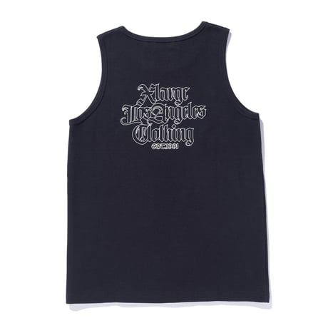 XLARGE | OLD ENGLISH WAFFLE TANK TOP(BLACK)