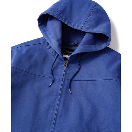 FTC | WASHED CANVAS HOODED JACKET "BLUE" (FTC026SPJ04)