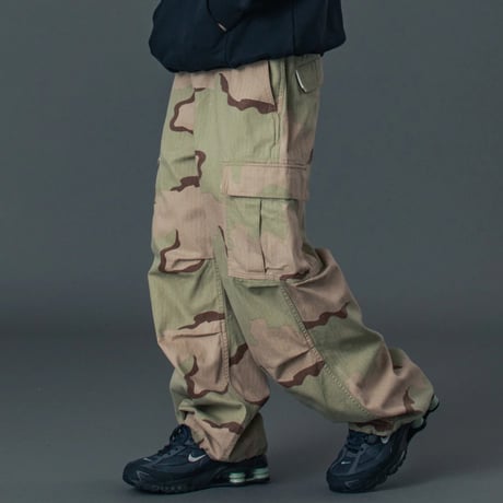 XLARGE | CAMO CARGO PANTS(BEIGE)