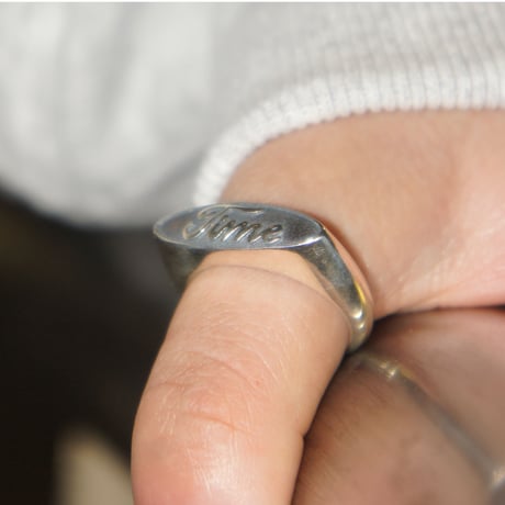Time For Livin‘ / "MOTOR" LOGO RING (SILVER)