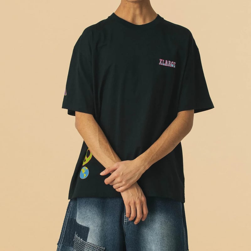 XLARGE | FLOWER S/S TEE (BLACK) | T.F.L online. XLARGE | FLOWER S/S TEE (BLACK) | T.F.L online.