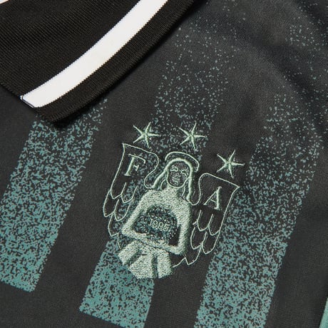 Screen Test / Fallen Angels LS Football Jersey (Green/Black)