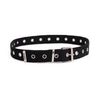 HODDLE | HDL EYELET BELT "BLACK"