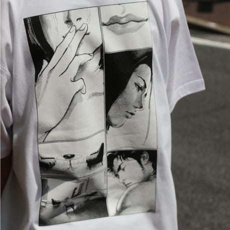 NEMES | 296 NEMES x HEAT "HOTEL" T-SHIRT(White)