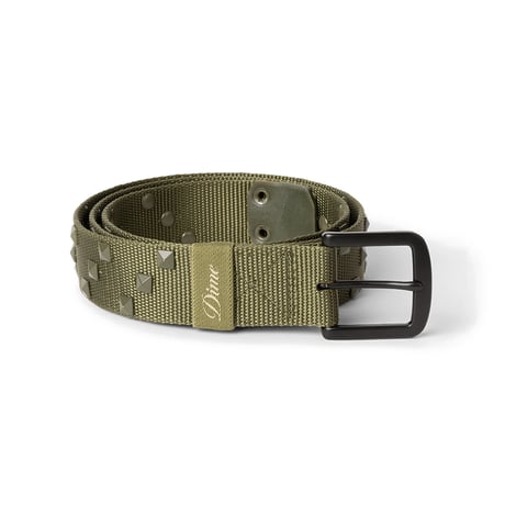 Dime / Studded Belt (Army Green)