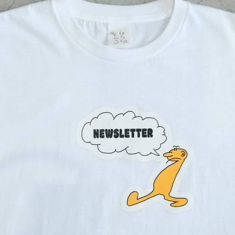 NEWS LETTER|Hang Out Tee (White)