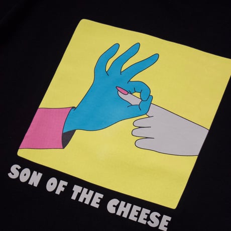 SON OF THE CHEESE | FUCCI 'SIGN LANGUAGE' TEE  (Black)