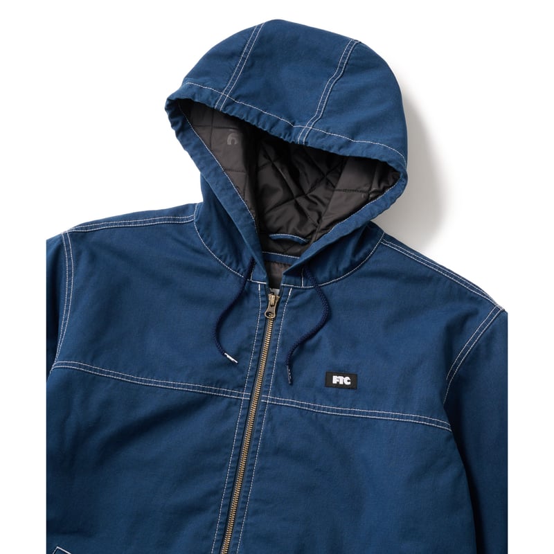 FTC | WASHED CANVAS HOODED JACKET 