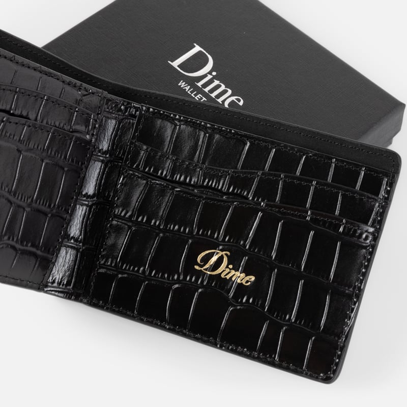Dime / Croc Bifold Wallet (2 Color) | T.F.L onl