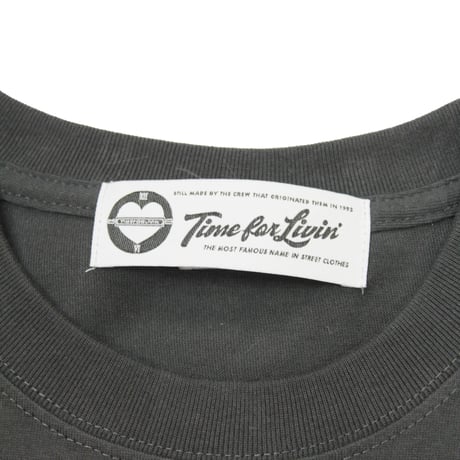 Time For Livin′ / EMB "1950" LOGO S/S TEE (CHARCOAL)