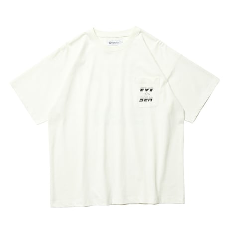 EVISEN SKATEBOARDSゑ®︎ | REPLICANT POCKET TEE (White)