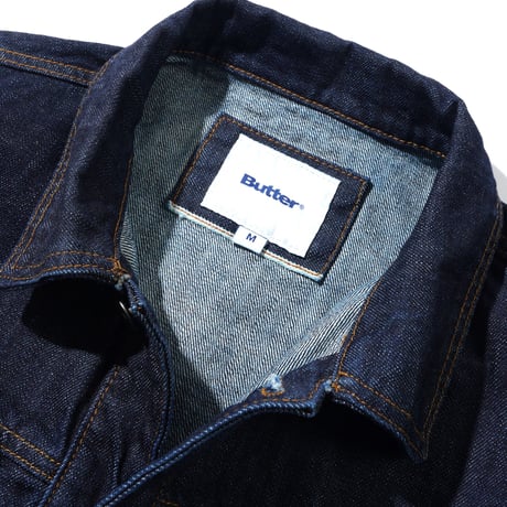 Butter Goods | BUTTER GOODS × DANIEL JOHNSTON  Bull Selvedge Denim Jacket(Indigo)