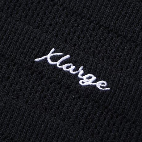 XLARGE | STRIPED KNIT POLO SHIRT(PURPLE)