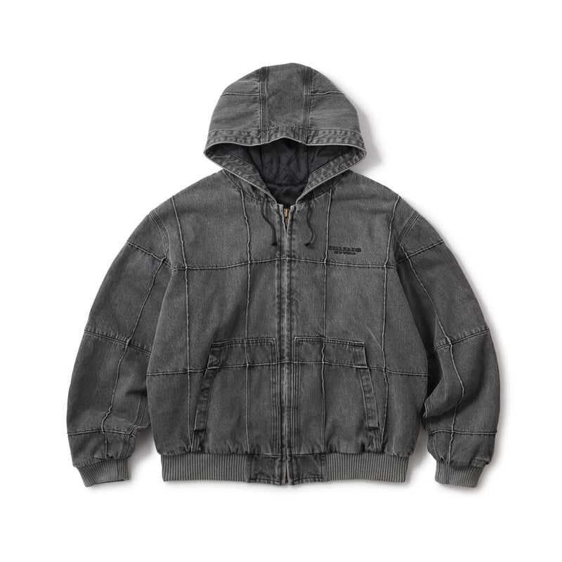 Hellrazor ダークデニムジャケット HELLRAZOR / BLOCK DENIM JACKET (DARK BLACK) | T