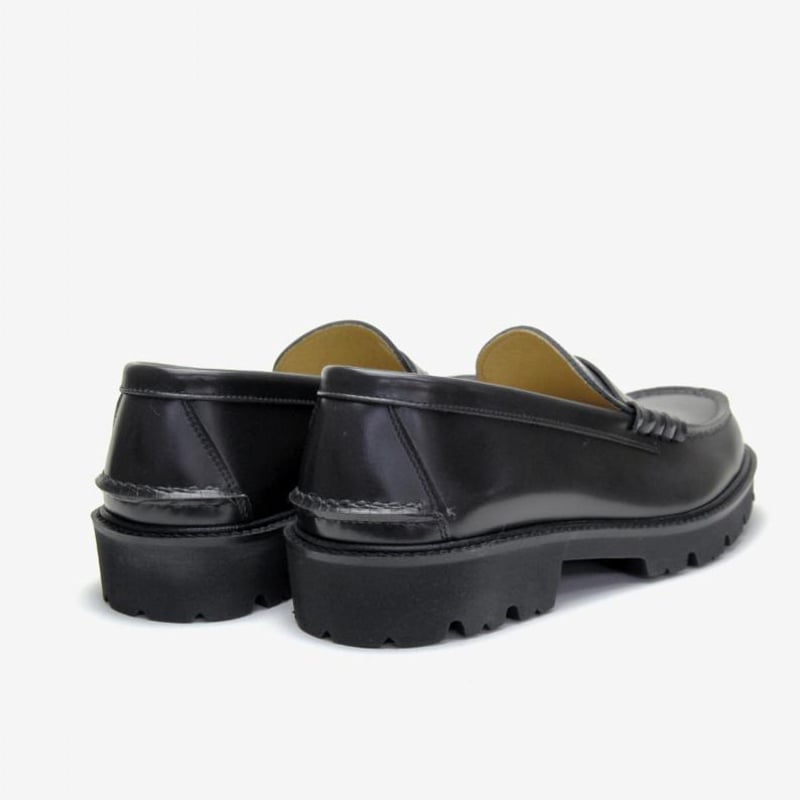 SCOTCHGARD レザー ローファー 黒 スコッチガード ブラック SCOTCHGARDレザーローファー(1 BLACK): : メンズ｜PUBLIC TOKYO