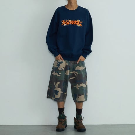 XLARGE | WASHED SHORT PANTS(CAMO)