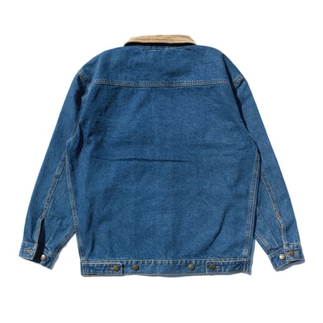 BE-SHARE | Classic Denim Tracker Jacket(Indigo)
