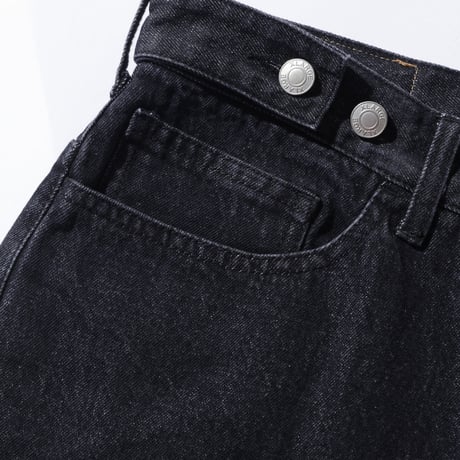 XLARGE | WASHED BAGGY DENIM PANTS(BLACK)