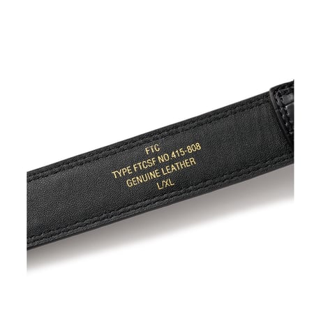 FTC | CROC LEATHER BELT "BLACK"  (FTC026SPA04)