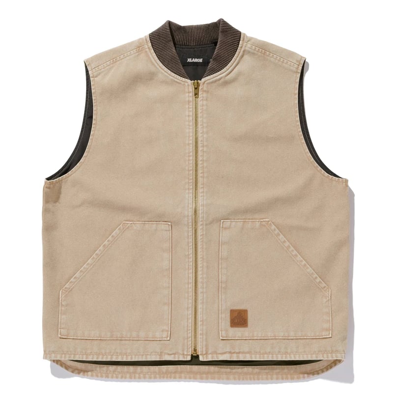 xlargeのベスト XLARGE ベスト ジップアップ - メルカリ