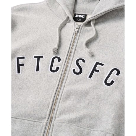 FTC | ARC LOGO ZIP UP HOODY "GRAY" (FTC026SPSW04)