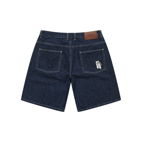 HELAS | DIEU GREC JEANS SHORTS "WASHED NAVY"