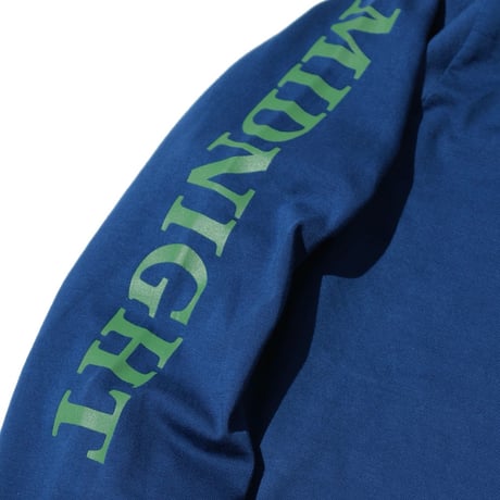 MIDNIGHT PAINTING SERVICE| MPS Logo L/S Tee (Navy)