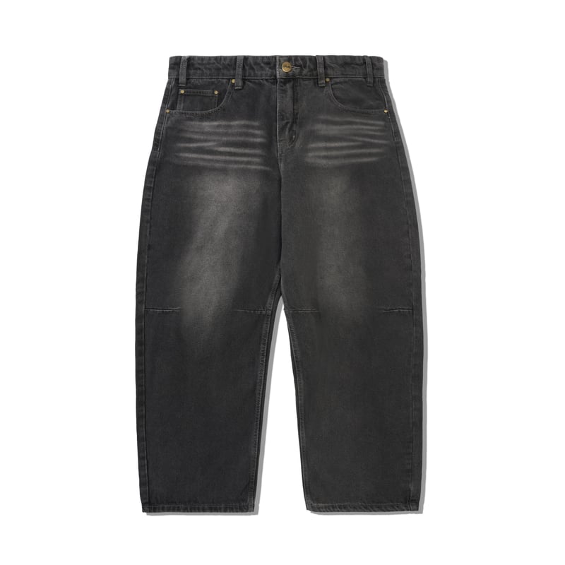 Butter Goods|Wide Cut Denim Jeans(Washed Black) Butter Goods|Wide Cut Denim Jeans(Washed Black)