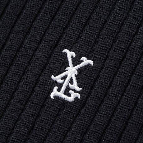 XLARGE | DROP NEEDLE RIB TANK TOP(BLACK)