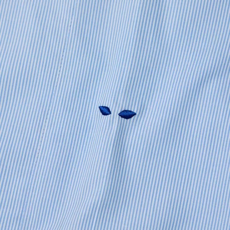 GOOPiMADE |  GCMP-S1 Hidden in Stripe Shirt (Blue)