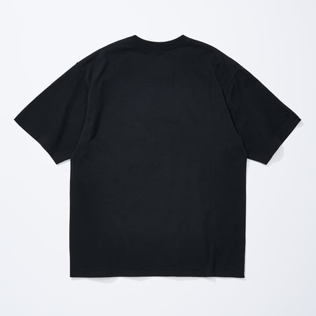 COTTON RESEARCH CLUB | S/S Tubular T-Shirt (BLACK)