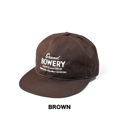 Stand BOWERY / BOWERY STANDARD LOGO CAP (3COLOR)