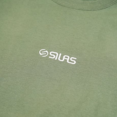 SILAS / LOGO L/S TEE (OLIVE)