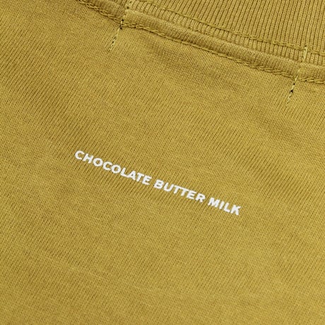 Time For Livin' / "CHOCOLATE BUTTER MILK" S/S TEE (YELLOW)