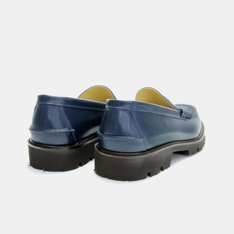 HARUTA / SCOTCHGARD COIN LOAFER #906XL (NAVY)