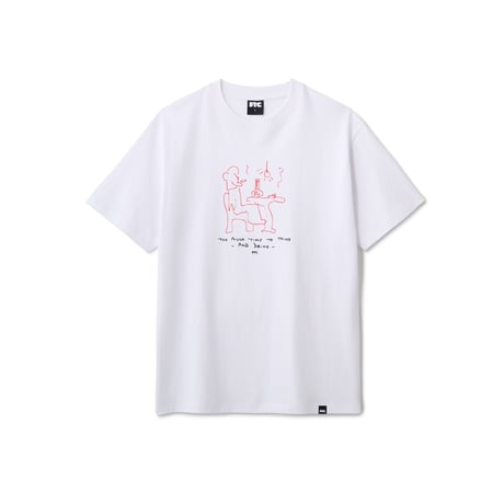 FTC | DRINK AND THINK TEE "WHITE" (FTC026SUMT05)
