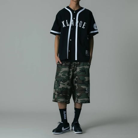 XLARGE | OLD ENGLISH WAFFLE SHORT PANTS(CAMO)