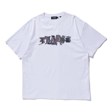 XLARGE | LETTERING S/S TEE(WHITE)