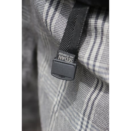 SEDAN ALL-PURPOSE| Cotton Linen Plaid Shorts(Olive Houndtooth)