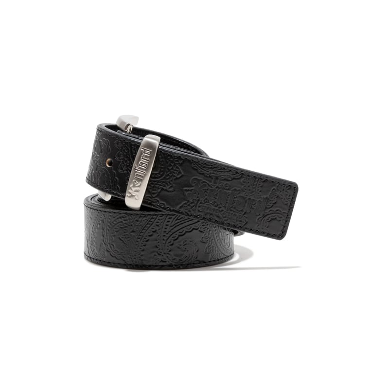 The Kenford Fineshoes |EMBOSSED LEATHER BELT (B