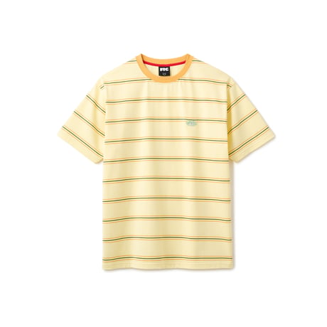 FTC | PUFF LOGO STRIPE RINGER TEE "YELLOW" (FTC026SPSH10)
